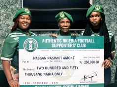 Authentic Gesture as football supporters club Unveils Hassan Amoke (Iya Arsenal) as brand ambassador