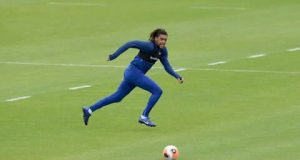 Alex Iwobi Releases Adorable Photo Of Him Training
