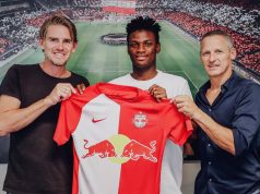 Just-In: Tijani Samson gets unveiled at FC Salzburg
