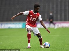 Bukayo Saka’s Super Eagles Representation Suffers Setback As Aidy Boothroyd Lists Arsenal Starlet For European Championship Qualifiers