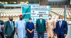 Just-In: Dangote Group Begins Renovation Of Moshood Abiola Stadium