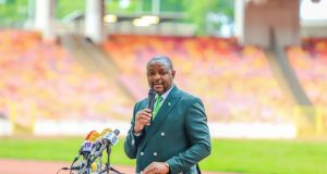 Sunday Dare Reiterates Pledge On Moshood Abiola National Stadium Main Bowl Pitch Rehabilitation…Tasks Other Stakeholders’ Contribution