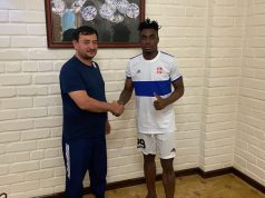 Uzbekistan Elite Division Club Qizilqum PFK Unveils Ibrahim Gbadamosi