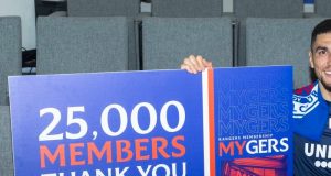 Leon Balogun celebrates 25,000 MyGers Membership Milestone