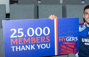 Leon Balogun celebrates 25,000 MyGers Membership Milestone