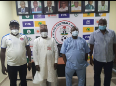 Osun Government Delegation Visit New Kwara Football House