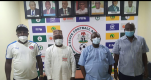 Osun Government Delegation Visit New Kwara Football House