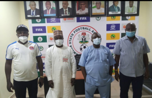 Osun Government Delegation Visit New Kwara Football House