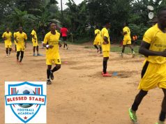 Blessed Stars Football Academy to host Diamond FA to a friendly match