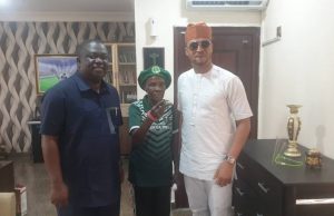 Mama Arsenal Paid A Courtesy Visit To Brila FM