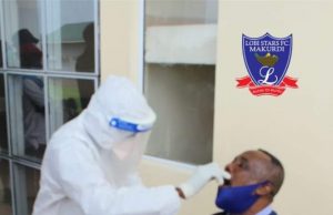 Ahead Of 2020/2021 Season: Lobi Officials, Players Conducts Covid 19 Test, Mike Idoko Commends The Staff Of The Isolation Center
