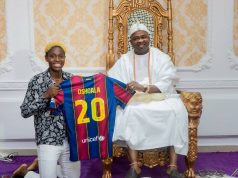 King Elegushi Becomes Patron For Asisat Oshoala Foundation