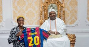 King Elegushi Becomes Patron For Asisat Oshoala Foundation