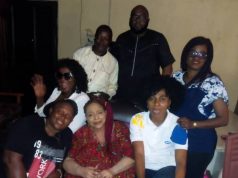Princess Bola Jegede Gets Surprise Visit By Her Ex Players On Her 75th Birthday