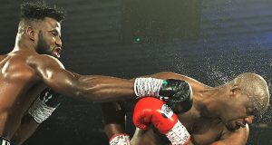 Efe Ajagba Settles For Point’s Victory After Injuring Hand In Las Vegas Fight