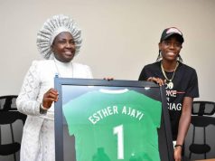 Oshoala Applauds Rev. Mother Esther Ajayi’s Humanitarian Gestures As She Reveals December Food Plan For Children