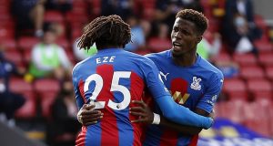Roy Hodgson Confident Of ‘Brilliant’ Zaha, Eze Partnership