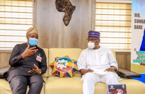 Kwara Governor Visits Sports Minister, Immortalizes Rashidi Yekini