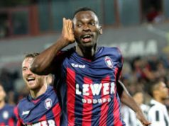 Simy Nwankwo ‘Proud’ To Reach Appearance Milestone For Crotone