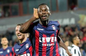 Simy Nwankwo ‘Proud’ To Reach Appearance Milestone For Crotone