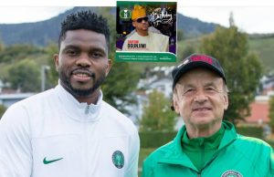 Joseph Yobo, Gernot Rohr Felicitates With ANFSC President Abayomi Ogunjimi As Super Eagles Boss Promises Victory Against Tunisia