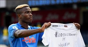 Victor Osimhen opens Napoli account as the Partenopei thump Atalanta 4-1