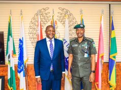 The Minister Of Youths And Sports Development Sunday Dare Visits The IGP, Warns Against Youth Harassment