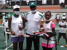The Ogunsakin Brothers Took The Shine At The Just Concluded 2020 CBN Junior Tennis Championship Held In Lagos