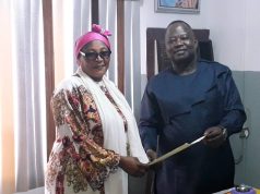 Kwara Football Association welcomes Hajia Segilola Alaya into the board
