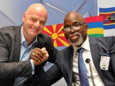 COVID-19 Palliatives: Pinnick Thanks FIFA For The $1 Million The Federation Just Received