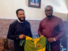 Engr. Ezeigbo Shows Support For Cynosure FC
