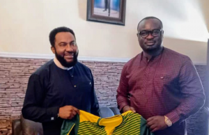 Engr. Ezeigbo Shows Support For Cynosure FC