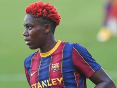 Captain Of Super Falcons Asisat Oshoala Continues Are Stunning Performance In Barcelona