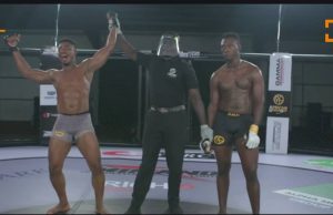 @TheAKOShow: Emmanuel defeats Jude by Technical knockout….as the African Knockout show heats up with so many sparks and Dramas
