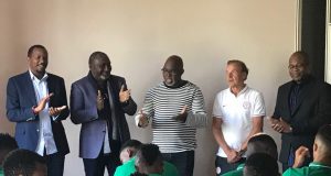 Pinnick Urges Eagles To Redeem Themselves In Freetown