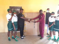 Methodist Girls Model Secondary School Gets A Set Of Table Tennis Board And Accessories From Dr Okezie Victor Ikpeazu