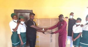 Methodist Girls Model Secondary School Gets A Set Of Table Tennis Board And Accessories From Dr Okezie Victor Ikpeazu