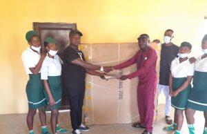 Methodist Girls Model Secondary School Gets A Set Of Table Tennis Board And Accessories From Dr Okezie Victor Ikpeazu