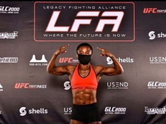 Nigeria Mixed Martial Arts Federation Hails Loveth ‘Nigerian Terminator’ Young On LFA Victory
