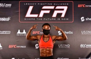 Nigeria Mixed Martial Arts Federation Hails Loveth ‘Nigerian Terminator’ Young On LFA Victory