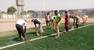2020/2021 NPFL Season: Renovation Works Continue As Barr. Isaac Danladi Visits Lafia City Stadium