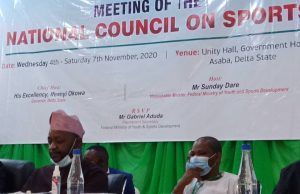 National Council Wants Special Funding For Sports Facilities In All States, FCT