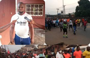 Amawbia Town Embarks On 5-Kilometre Physical Fitness Walk