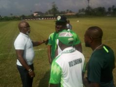 Super Eagles Supporters Club Felicitates With NFF President On Wonderful Gestures To His Alma Mater