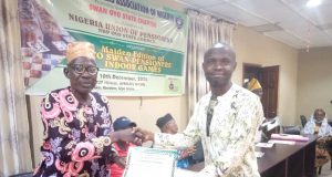 Senior Citizens Commend Oyo SWAN, NUP, Over Success Of Maiden Indoor Games