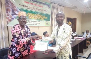 Senior Citizens Commend Oyo SWAN, NUP, Over Success Of Maiden Indoor Games