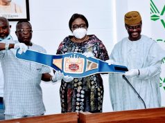 Oyo State Government Pledges Maximum Support To LOC Of World Boxing Federation (WBF) Title Fight Competition, Ridwan Oyekola Championship Bout Victory