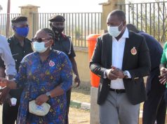COVID-19: Minister Advocates Increased Testing …Takes Test at Mangu NYSC Orientation Camp
