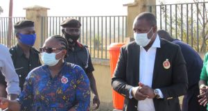 COVID-19: Minister Advocates Increased Testing …Takes Test at Mangu NYSC Orientation Camp