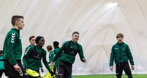 Abdulgafar Opeyemi Trains With FK Kauno Zalgiris